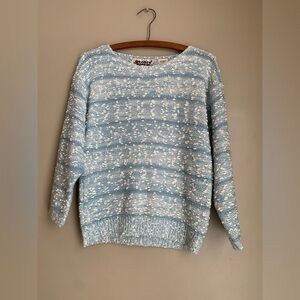 Gerard Works sweater adorable cottage core grandma  70’s 80’s popcorn spring